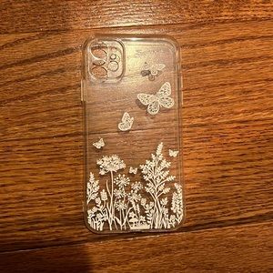 butterfly iphone 11 phone case never used